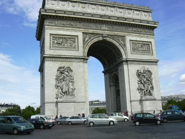 パリの観光地紹介 エッフェル塔、凱旋門など